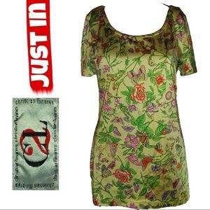 Christian Ilinares Floral Top